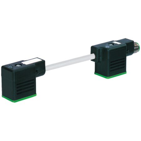 Murrelektronik M12 male 0 Degree / M12 male, 0 Degree, shielded, Ethernet, PVC 2x2xAWG22 shielded 7000-41681-2260000